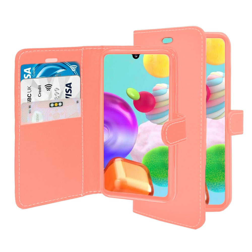 TechProtect Wallet for Galaxy A42 - Rose Gold