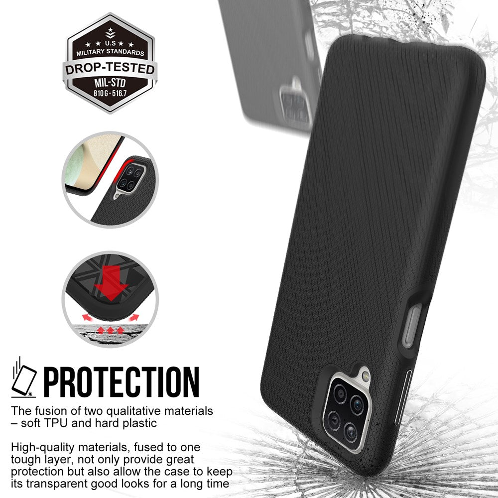 Xquisite ProGrip for Galaxy A12 - Black
