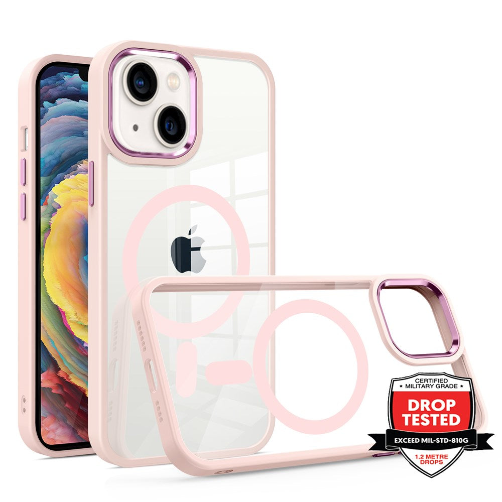 Xquisite ProMag Metallic for iPhone 14 - Pink