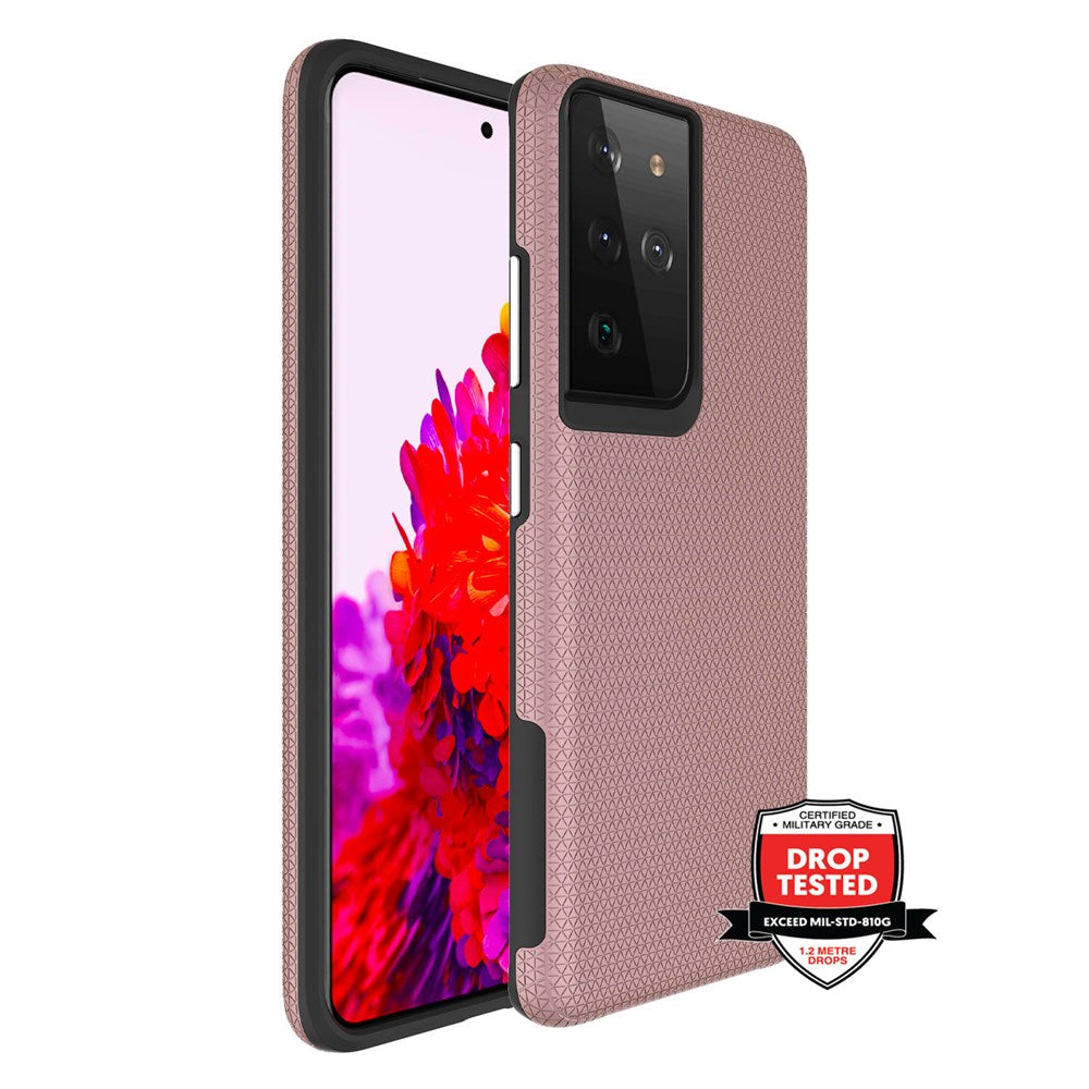 Xquisite ProGrip for Galaxy S21 Ultra - Rose Gold