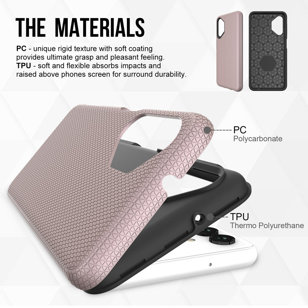 Xquisite ProGrip for Galaxy A13 & A04S - Rose gold