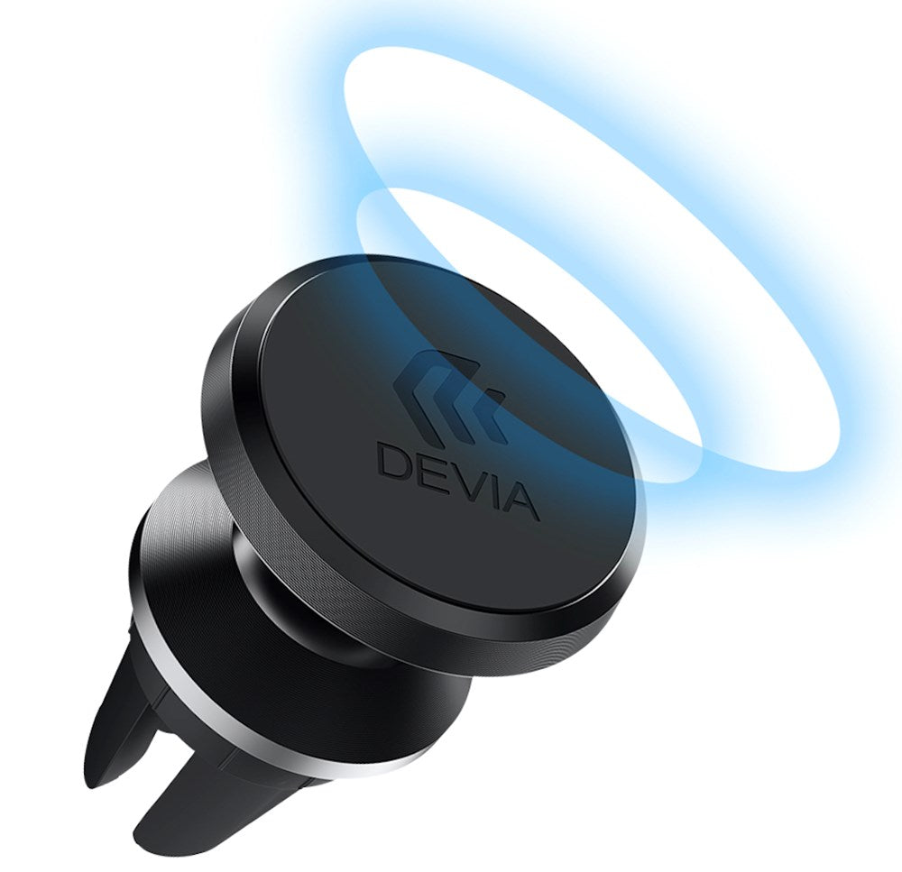 Devia - Magnetic Plate Air Vent Car Holder - Black