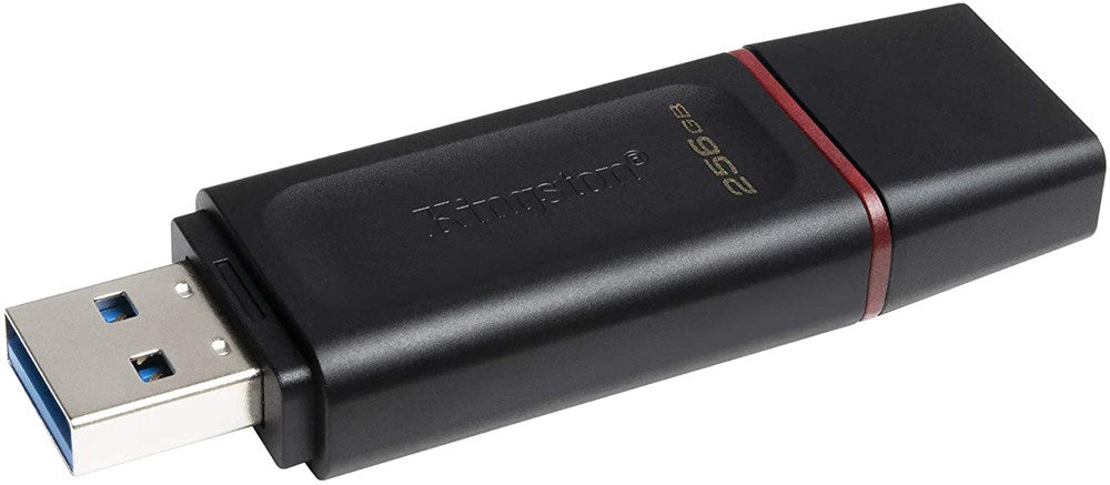 Kingston - DataTraveller Exodia USB 3.2 Flash Drive with Protective Cap & Keyring - 256GB