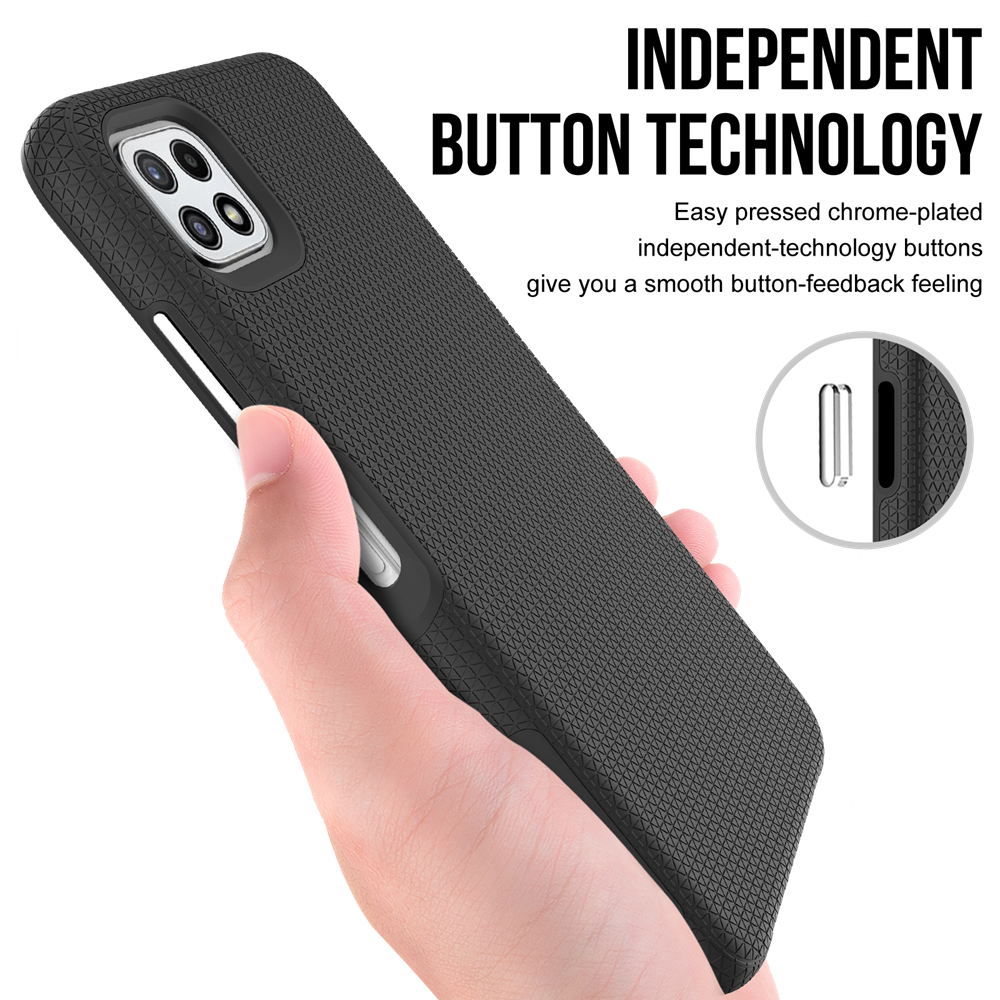 Xquisite ProGrip for Galaxy A22 - Black