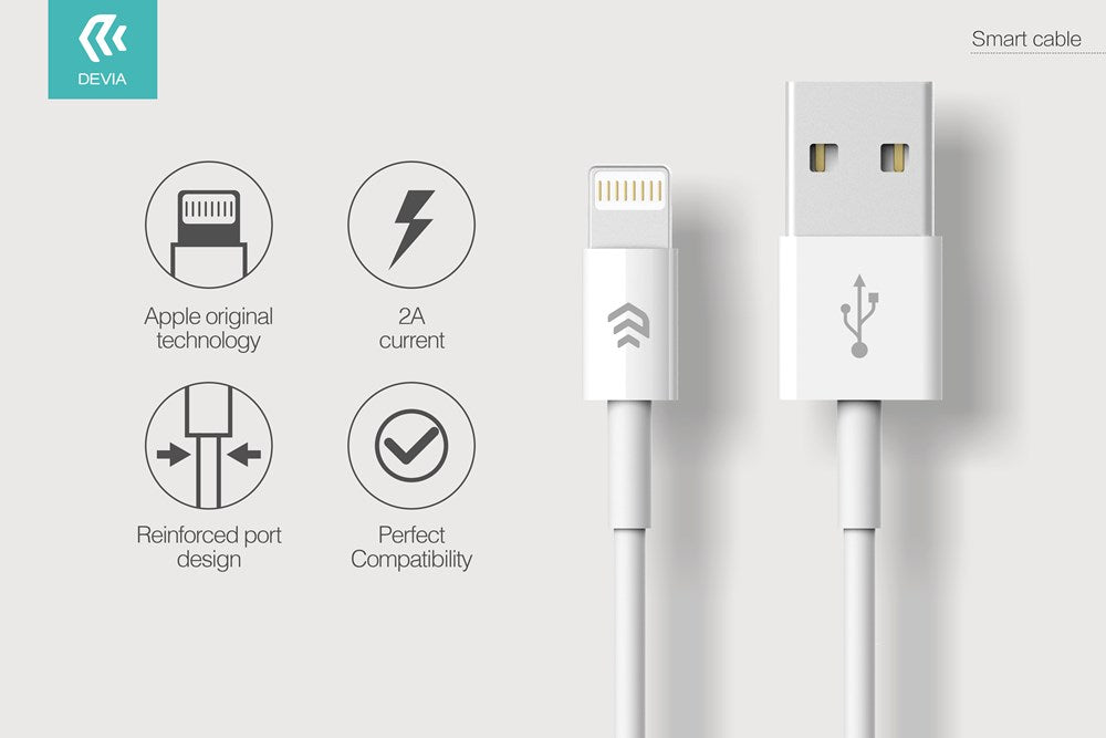 Devia USB Lightning 2m