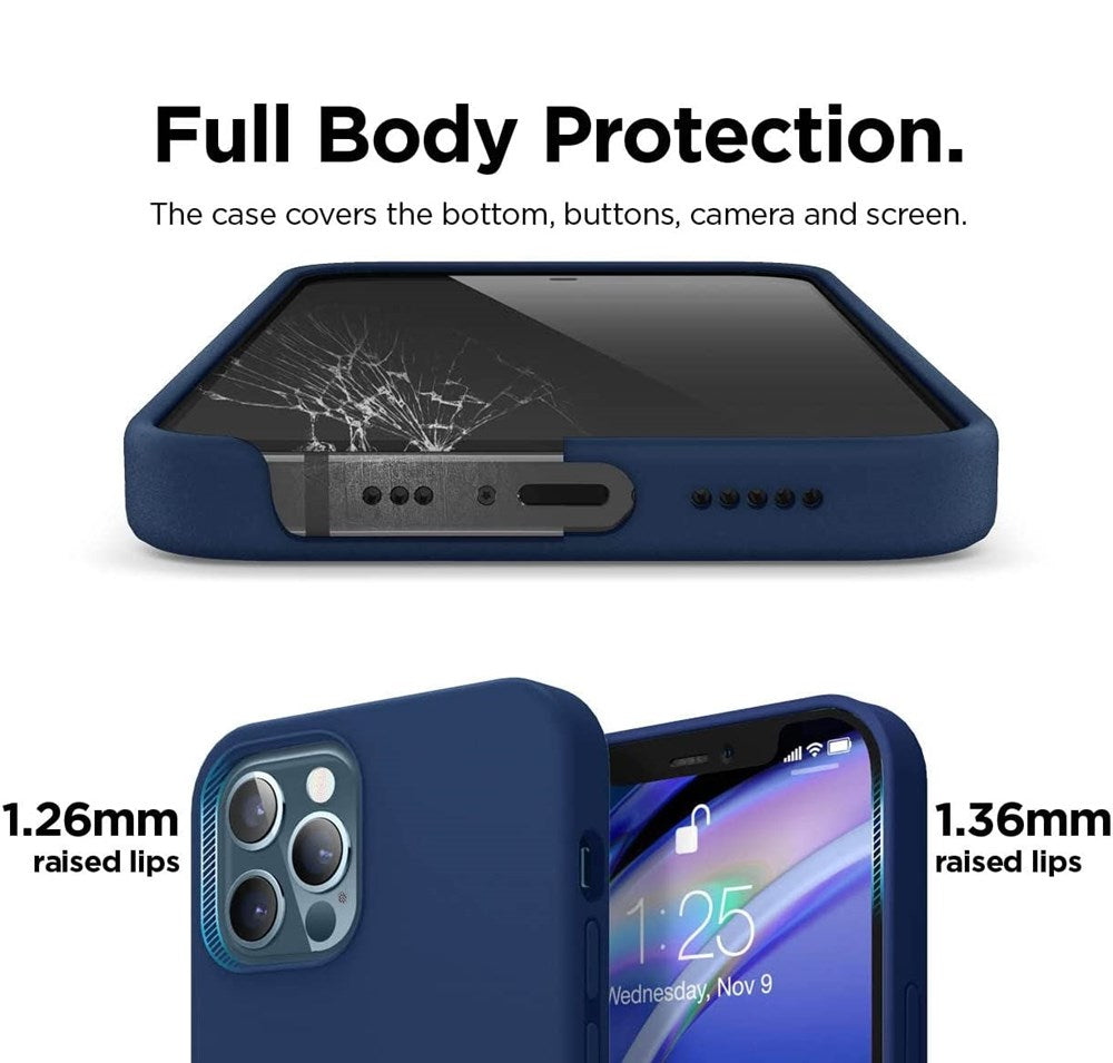 Xquisite Silicone MagSafe for iPhone 14 Pro Max - Blue