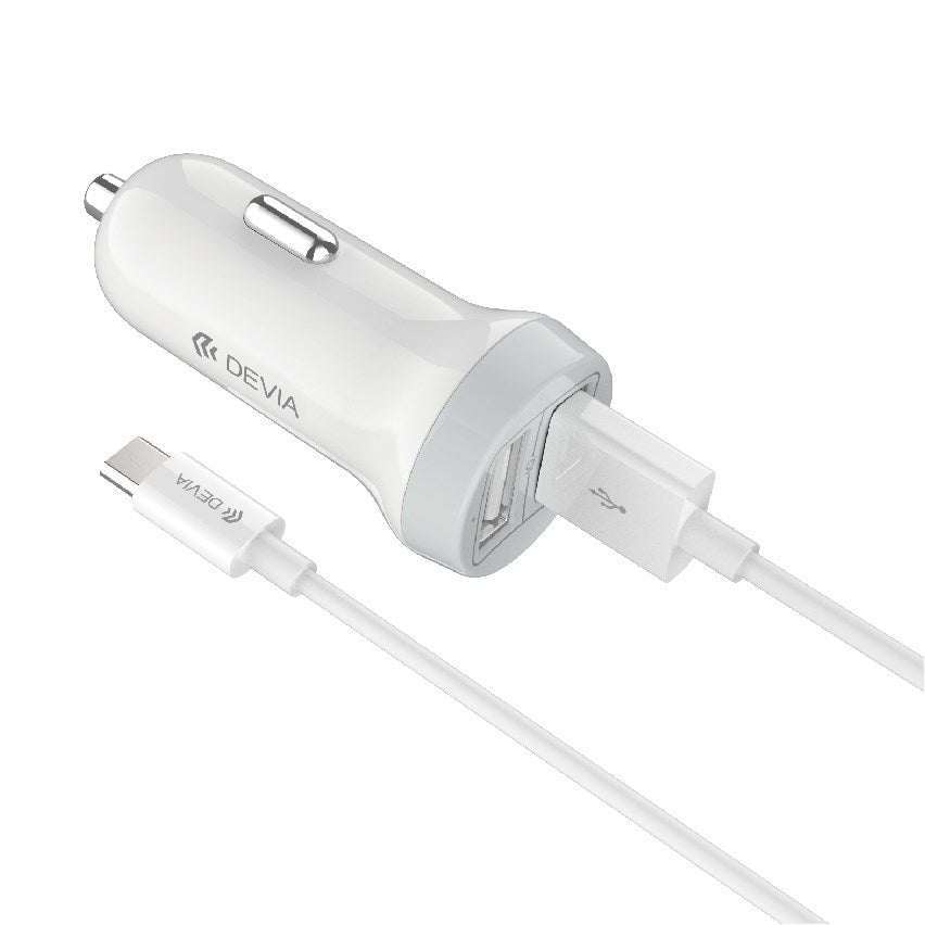 Devia Car Charger Kit USB Type-C