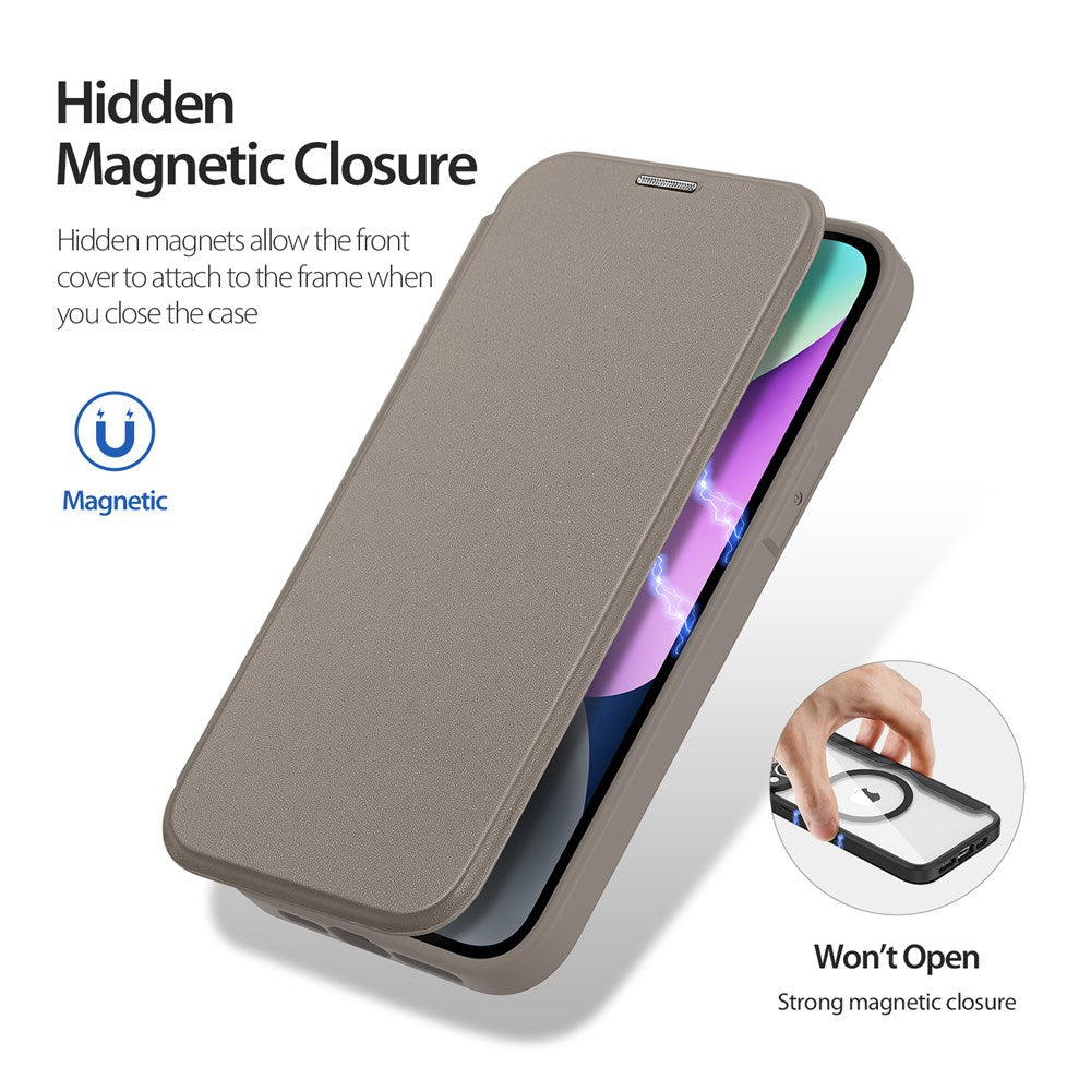 Dux Ducis SkinX Pro with MagSafe for iPhone 14 Plus - Beige