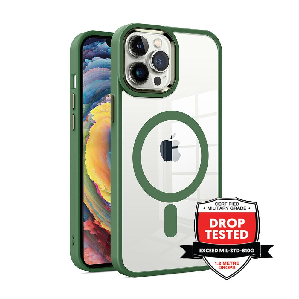 Xquisite ProMag Metallic for iPhone 14 Pro - Green