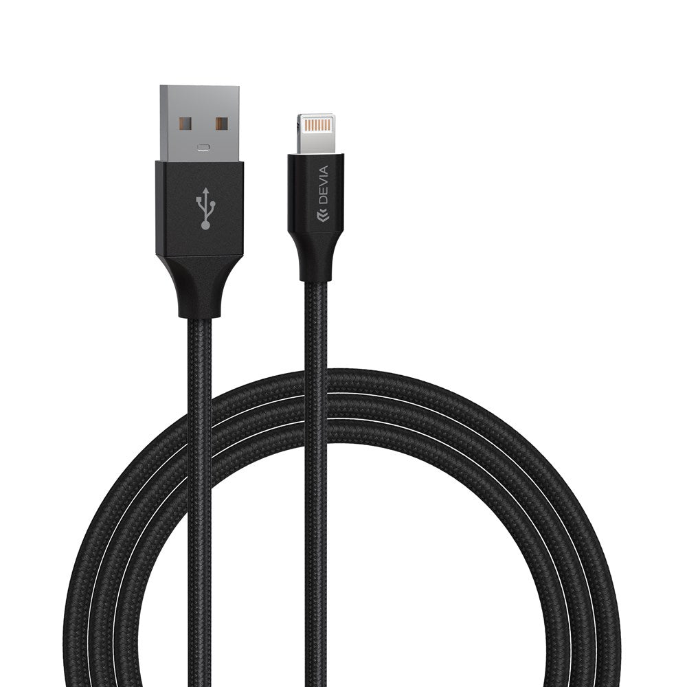 Devia Mesh Armour USB Lightning Braided 2m