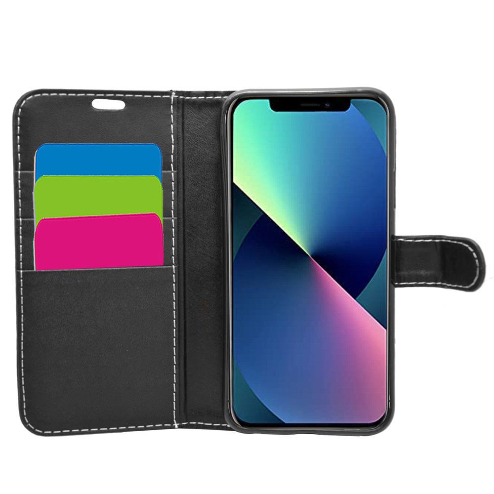 TechProtect Wallet for iPhone 14 Plus - Black