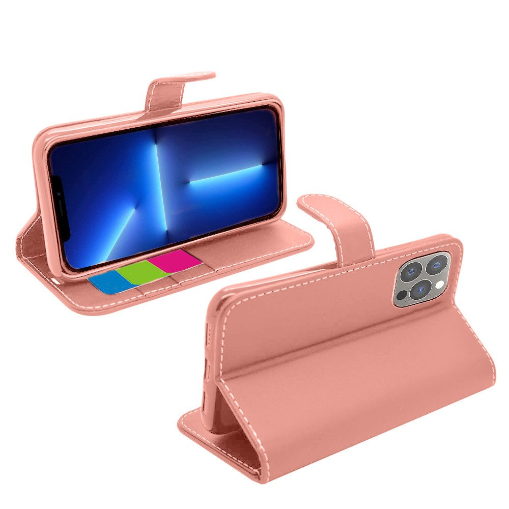 TechProtect Wallet for iPhone 14 Pro Max - Rose Gold