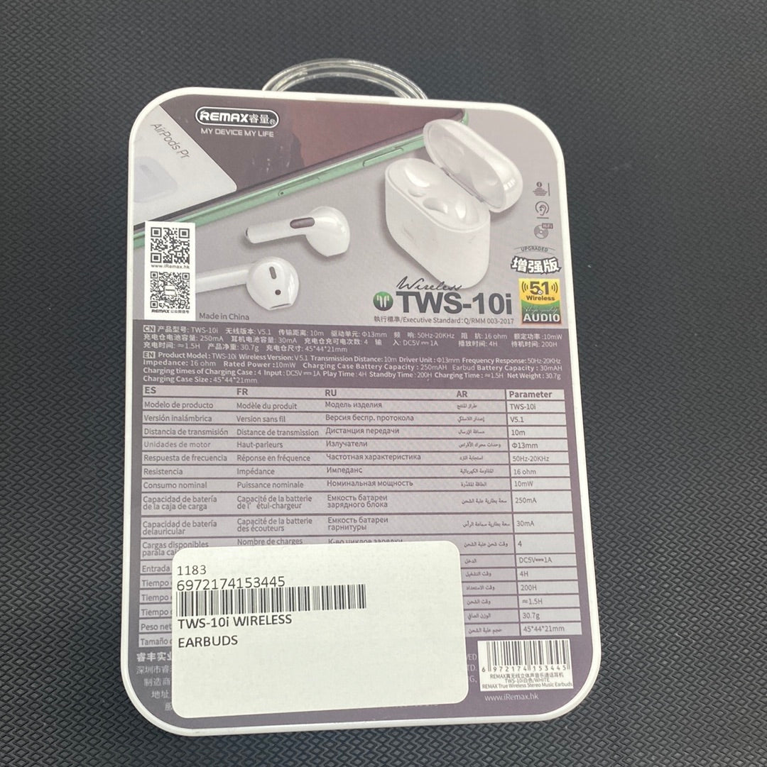 TWS-10i Wireless Earbuds
