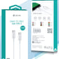Devia - 1m (60W) Power Delivery - Type C to Type C Cable - White