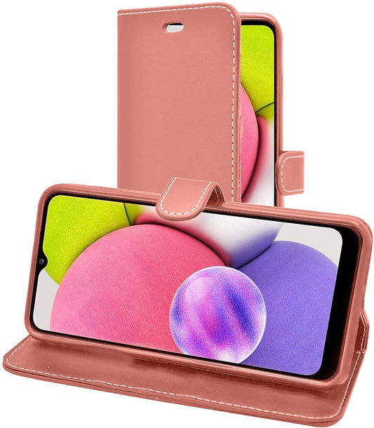 TechProtect Wallet for Galaxy A53 - Rose Gold