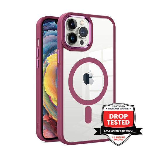 Xquisite ProMag Metallic for iPhone 14 Pro Max - Berry