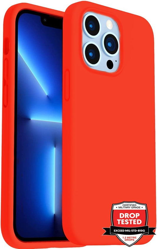 Xquisite Silicone for iPhone 14 Pro Max - Red