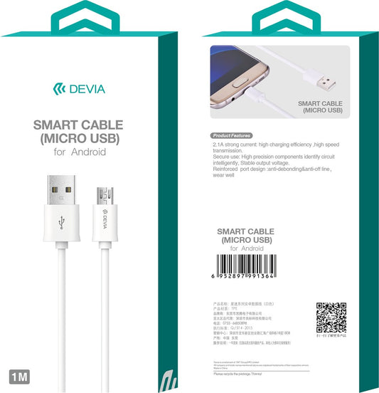 Devia Smart Cable Micro USB 2m