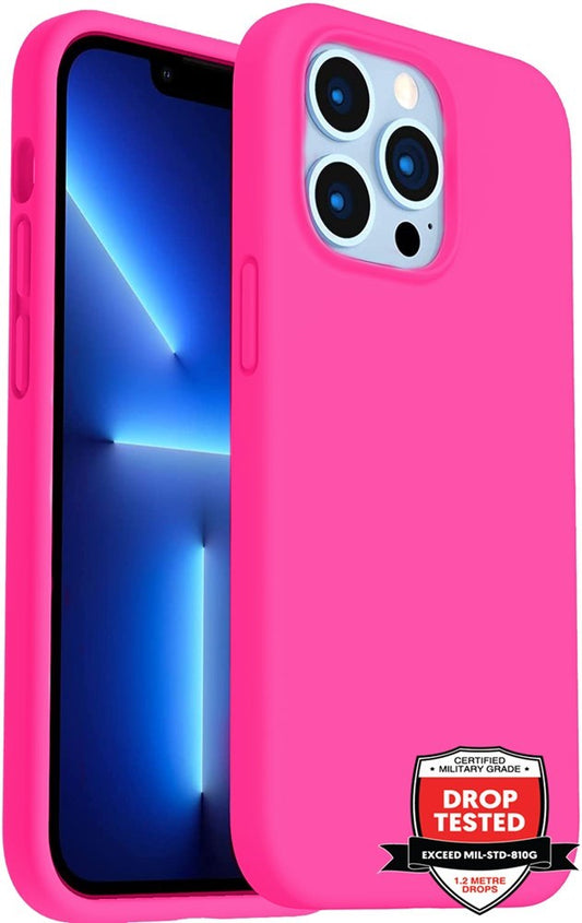 Xquisite Silicone for iPhone 13 Pro - Pink
