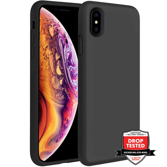 Xquisite Silicone for iPhone X/XS - Black