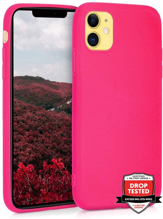 Xquisite Silicone for iPhone 12/12 Pro - Pink