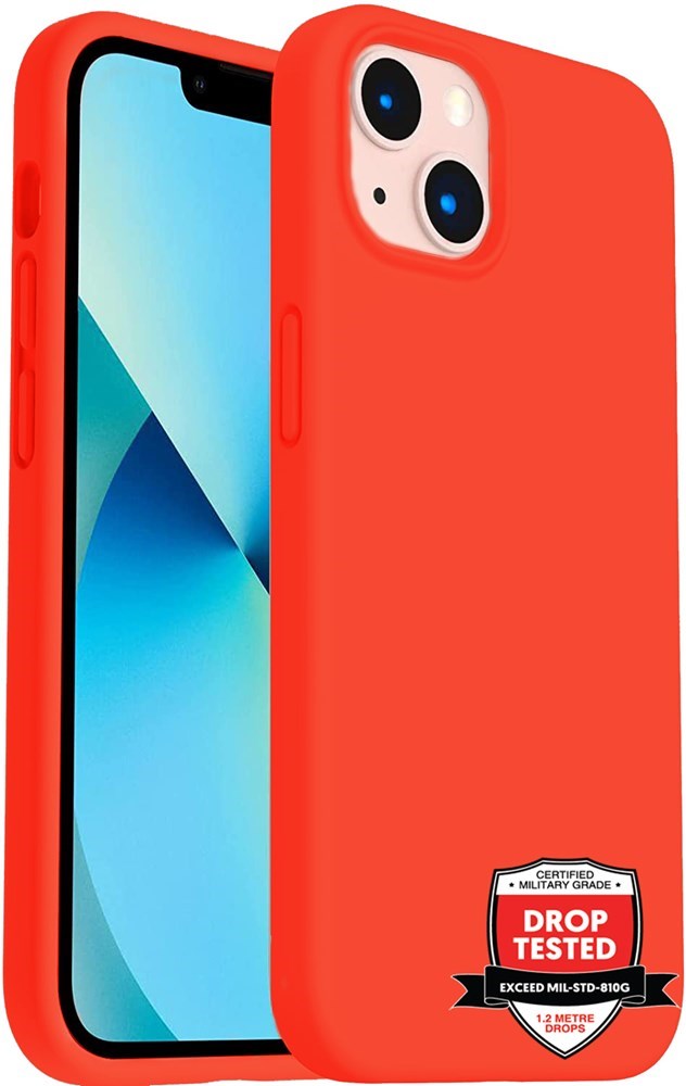 Xquisite Silicone for iPhone 13 - Red