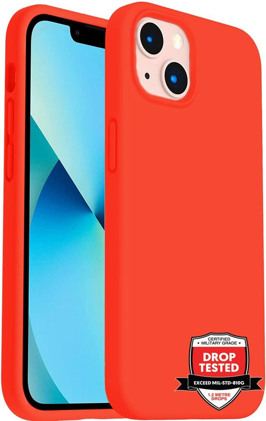 Xquisite Silicone for iPhone 13 - Red