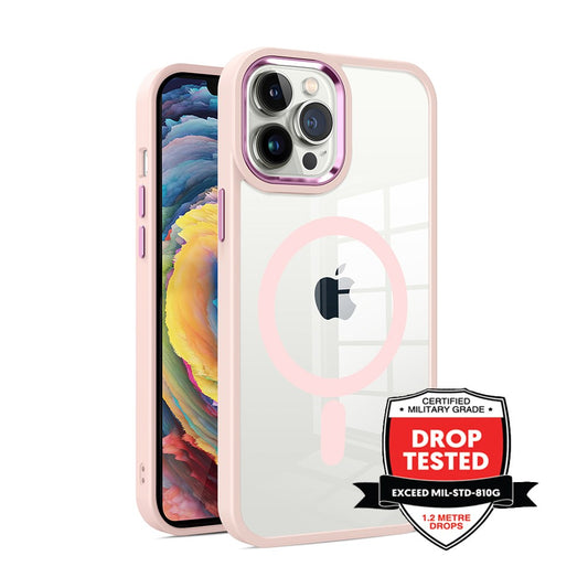 Xquisite ProMag Metallic for iPhone 13 Pro - Pink