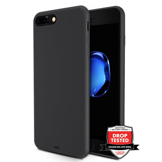 Xquisite Silicone for iPhone 7/8 Plus - Black