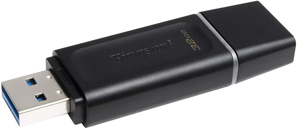 Kingston - DataTraveller Exodia USB 3.2 Flash Drive with Protective Cap & Keyring - 32GB