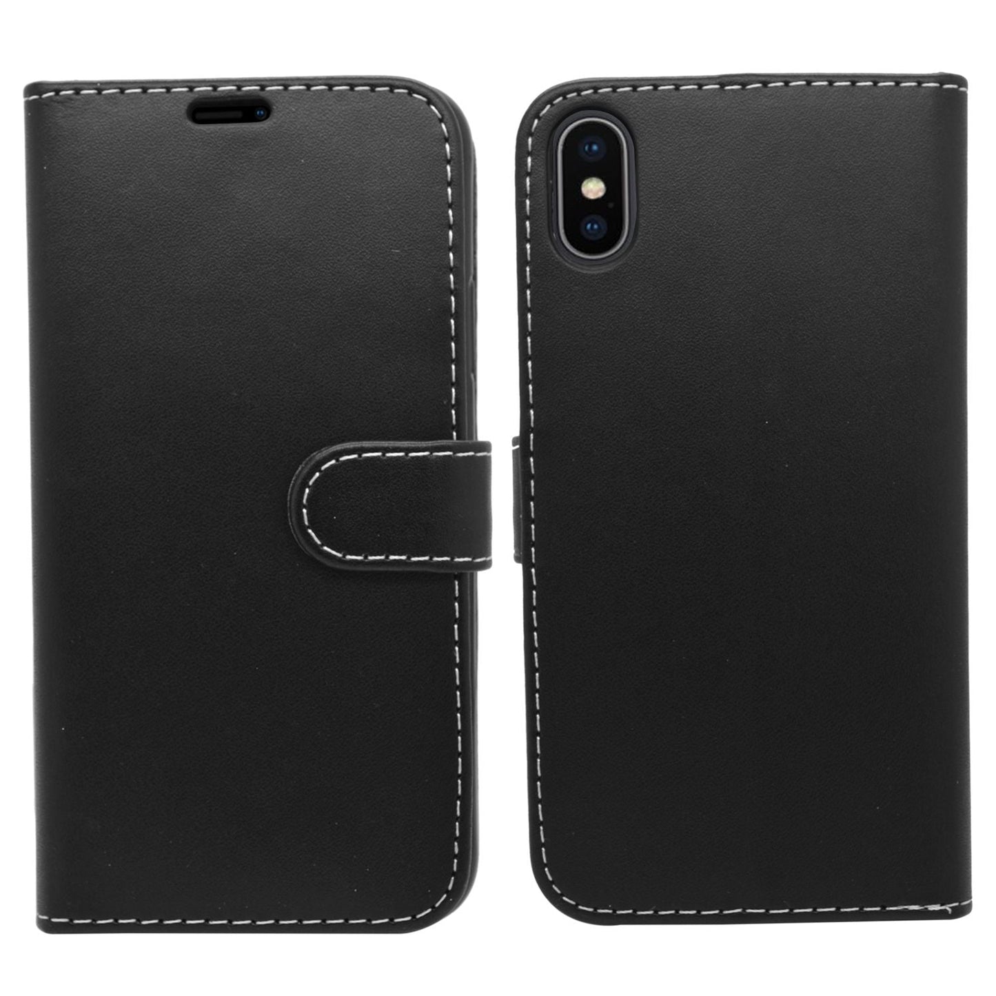TechProtect Wallet for iPhone X/XS - Black