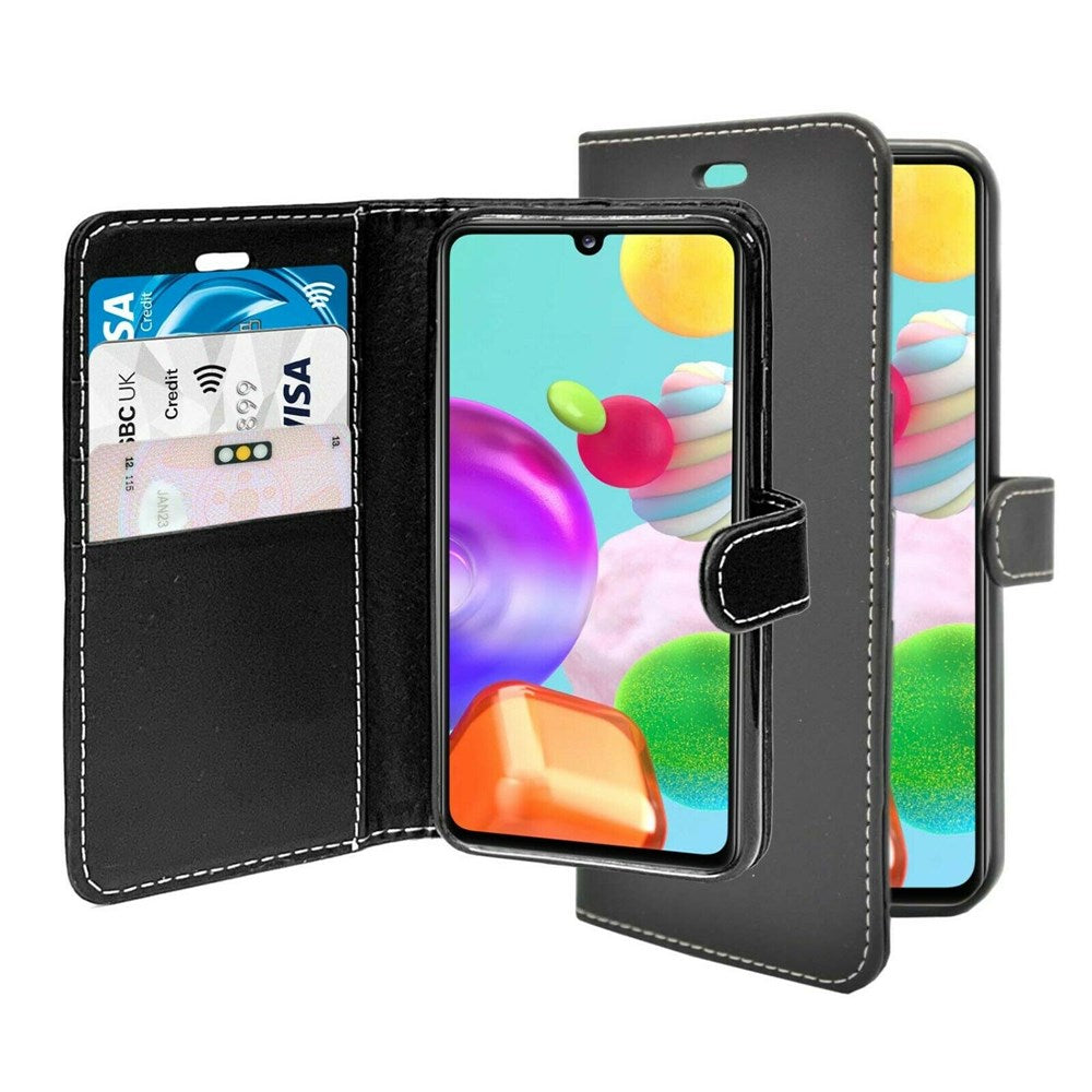 TechProtect Wallet for Galaxy A72 5G - Black