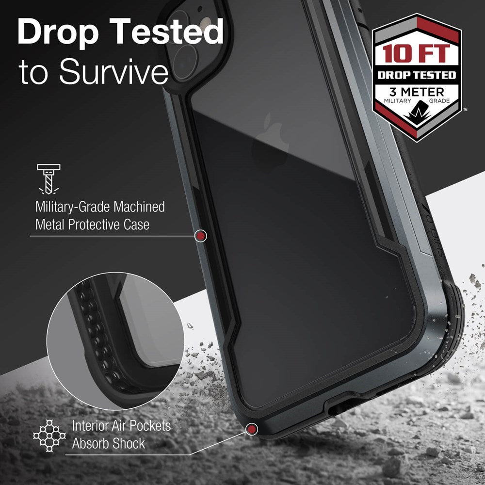 Raptic Shield for IPhone 12 Mini - Black