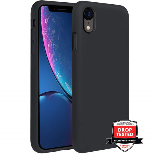 Xquisite Silicone for iPhone XR - Black