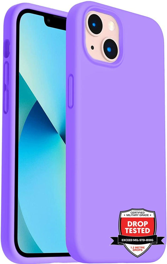 Xquisite Silicone for iPhone 14 - Purple