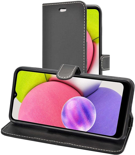 TechProtect Wallet for Galaxy A13 & A04S - Black