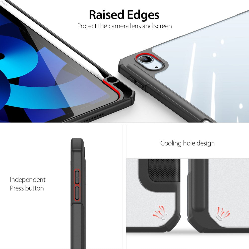 Dux Ducis - Toby Tablet Case for iPad Air (2020/2021 10.9”)- Black