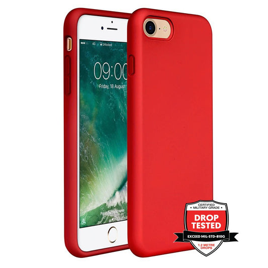 Xquisite Silicone for iPhone 7/8/SE - Red