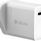 Devia - 20W Type C Power Delivery 3-Pin UK Charging Plug - White