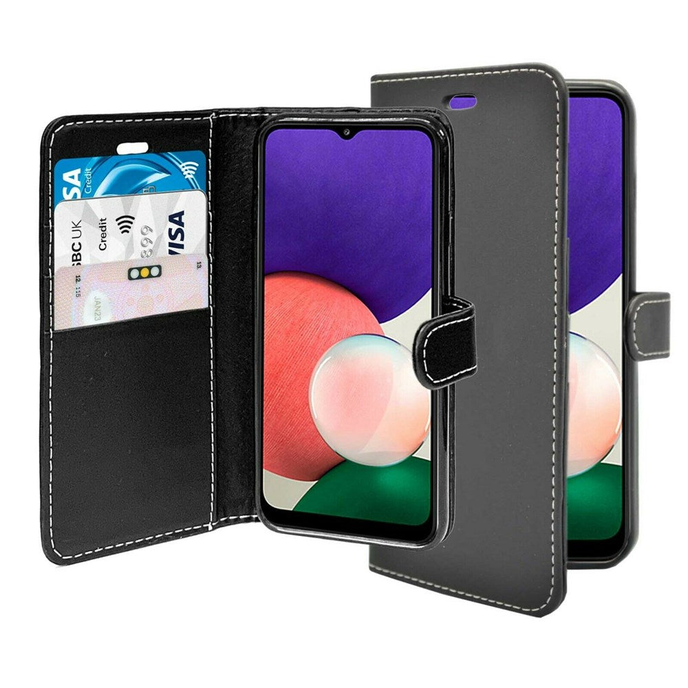 TechProtect Wallet for Galaxy A22 - Black