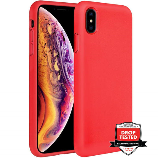 Xquisite Silicone for iPhone X/XS - Red