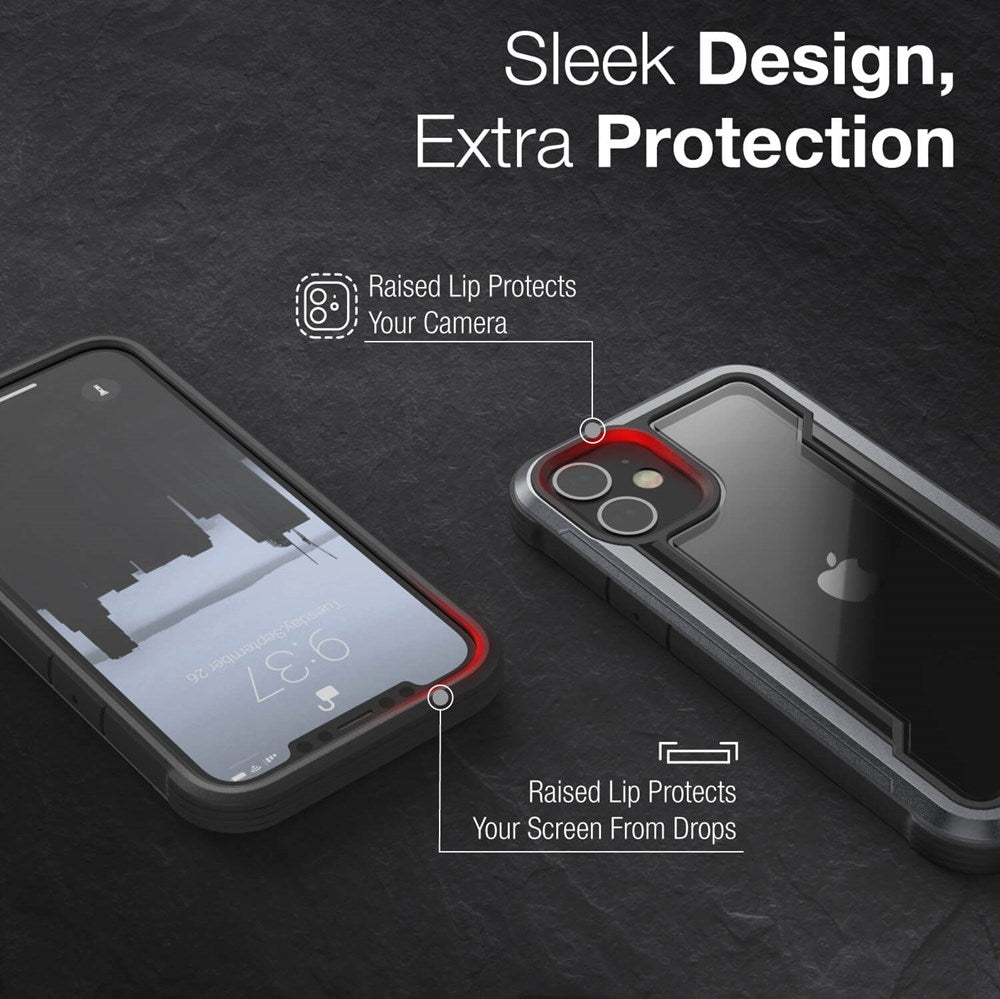 Raptic Shield for IPhone 12 Mini - Black