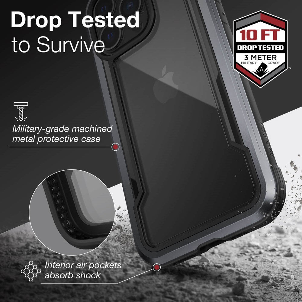 Raptic Shield for IPhone 13 Pro - Black